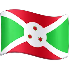 Bandera de Burundi Emoji Facebook