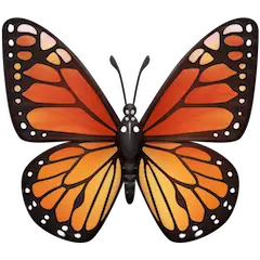 Butterfly Emoji on Facebook