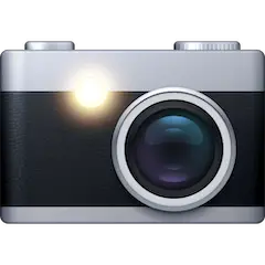 📸 Camera With Flash Emoji on Facebook