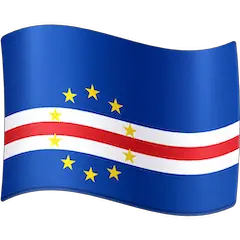 Флаг Кабо-Верде Эмодзи на Facebook