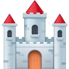 Europäisches Schloss Emoji Facebook