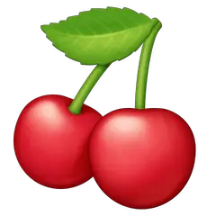 🍒 Cherries Emoji on Facebook