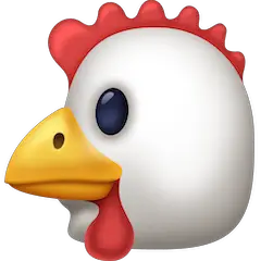 Chicken Emoji on Facebook