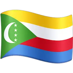 Bandiera delle Comore Emoji Facebook