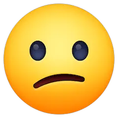 Confused Face Emoji on Facebook