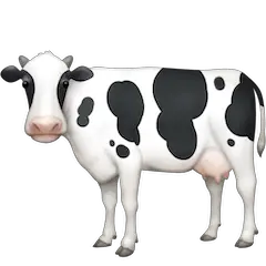 Lehmä on Facebook