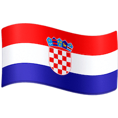 Bandera de Croacia Emoji Facebook