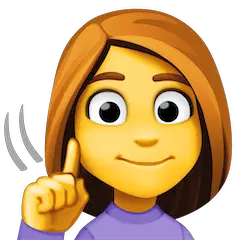 🧏‍♀️ Donna sorda Emoji su Facebook
