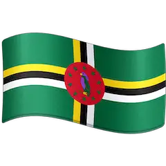 🇩🇲 Flagge von Dominica Emoji auf Facebook