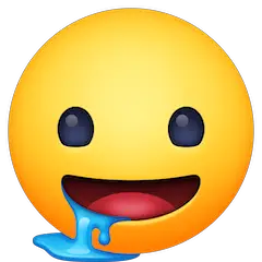 Sabberndes Gesicht Emoji Facebook