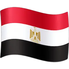 Flagge von Ägypten Emoji Facebook