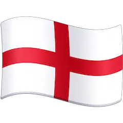 Флаг Англии Эмодзи на Facebook