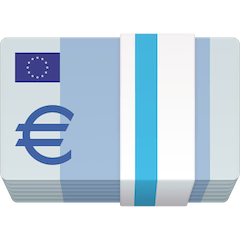 Euro Banknote Emoji on Facebook