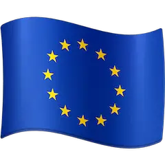 Bandera de la Unión Europea Emoji Facebook