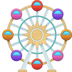 🎡 Ferris Wheel Emoji on Facebook