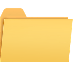 📁 File Folder Emoji on Facebook