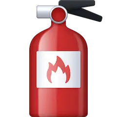 Fire Extinguisher Emoji on Facebook