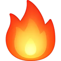 Fire Emoji on Facebook