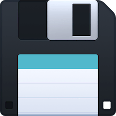 Floppy disk Emoji Facebook