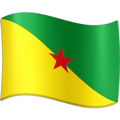 Flag: French Guiana Emoji on Facebook