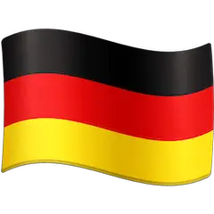🇩🇪 Флаг Германии Эмодзи на Facebook