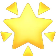 Leuchtender Stern Emoji Facebook