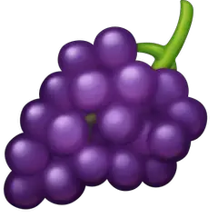 🍇 Grapes Emoji on Facebook