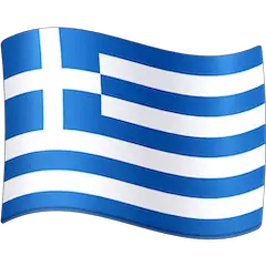 Drapeau de la Grèce Émoji Facebook