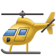 Вертолет Эмодзи на Facebook