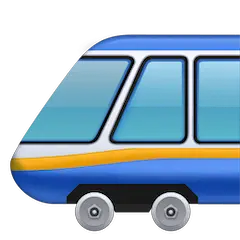 High-Speed Train Emoji on Facebook
