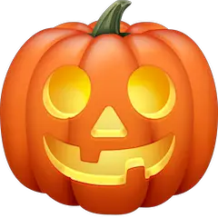 🎃 Calabaza de Halloween Emoji en Facebook