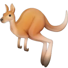 Kangaroo Emoji on Facebook