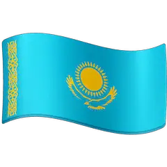 Flagge von Kasachstan Emoji Facebook