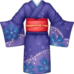 👘 Kimono Emoji su Facebook
