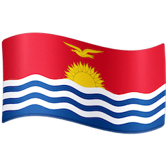 Bandiera delle Kiribati Emoji Facebook