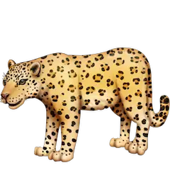 🐆 Leopardo Emoji nos Facebook