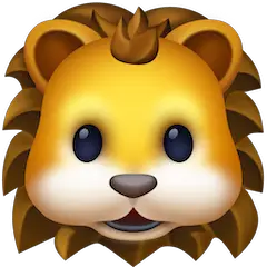 Löwenkopf Emoji Facebook