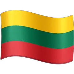 Bandeira da Lituânia Emoji Facebook