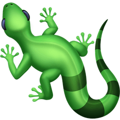 Lizard Emoji on Facebook