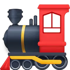 🚂 Locomotora de vapor Emoji en Facebook