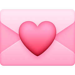 Carta de amor Emoji Facebook