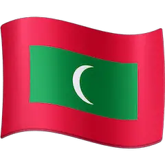 Flagge der Malediven Emoji Facebook