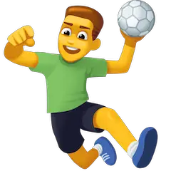 🤾‍♂️ Mann, der Handball spielt Emoji auf Facebook