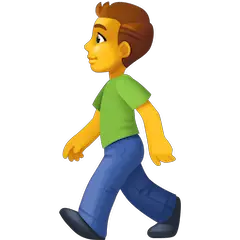 Hombre Caminando Emoji Facebook
