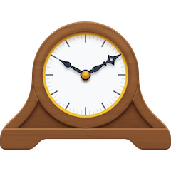 🕰️ Mantelpiece Clock Emoji on Facebook