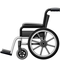 🦽 Manual Wheelchair Emoji on Facebook