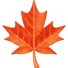 Maple Leaf Emoji on Facebook