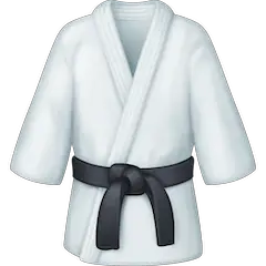 Martial Arts Uniform Emoji on Facebook