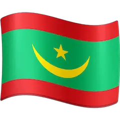 Bandiera della Mauritania Emoji Facebook