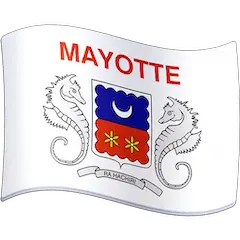 Флаг Майотты Эмодзи на Facebook
